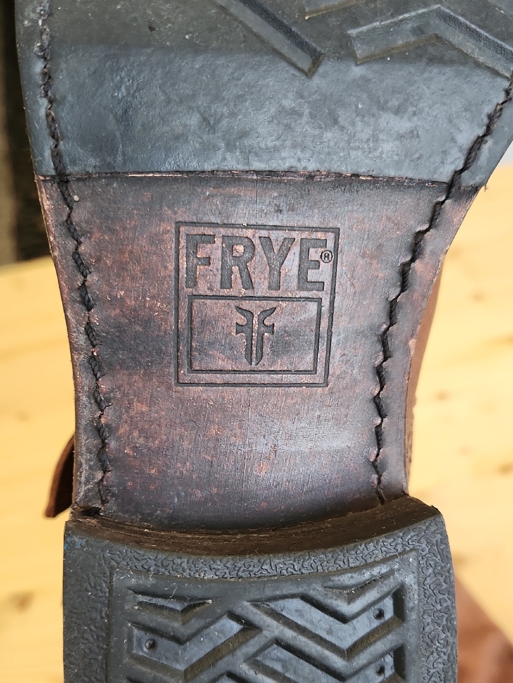 Frye Veronica Back Zip Tall Boots Three Buckles Riding 7.5 - Picture 12 of 17